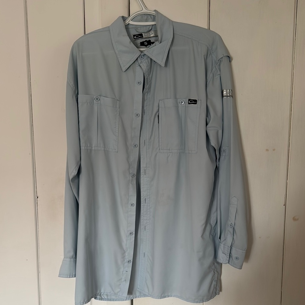Gray Lightweight Shirt Jacket with Relaxed Fit